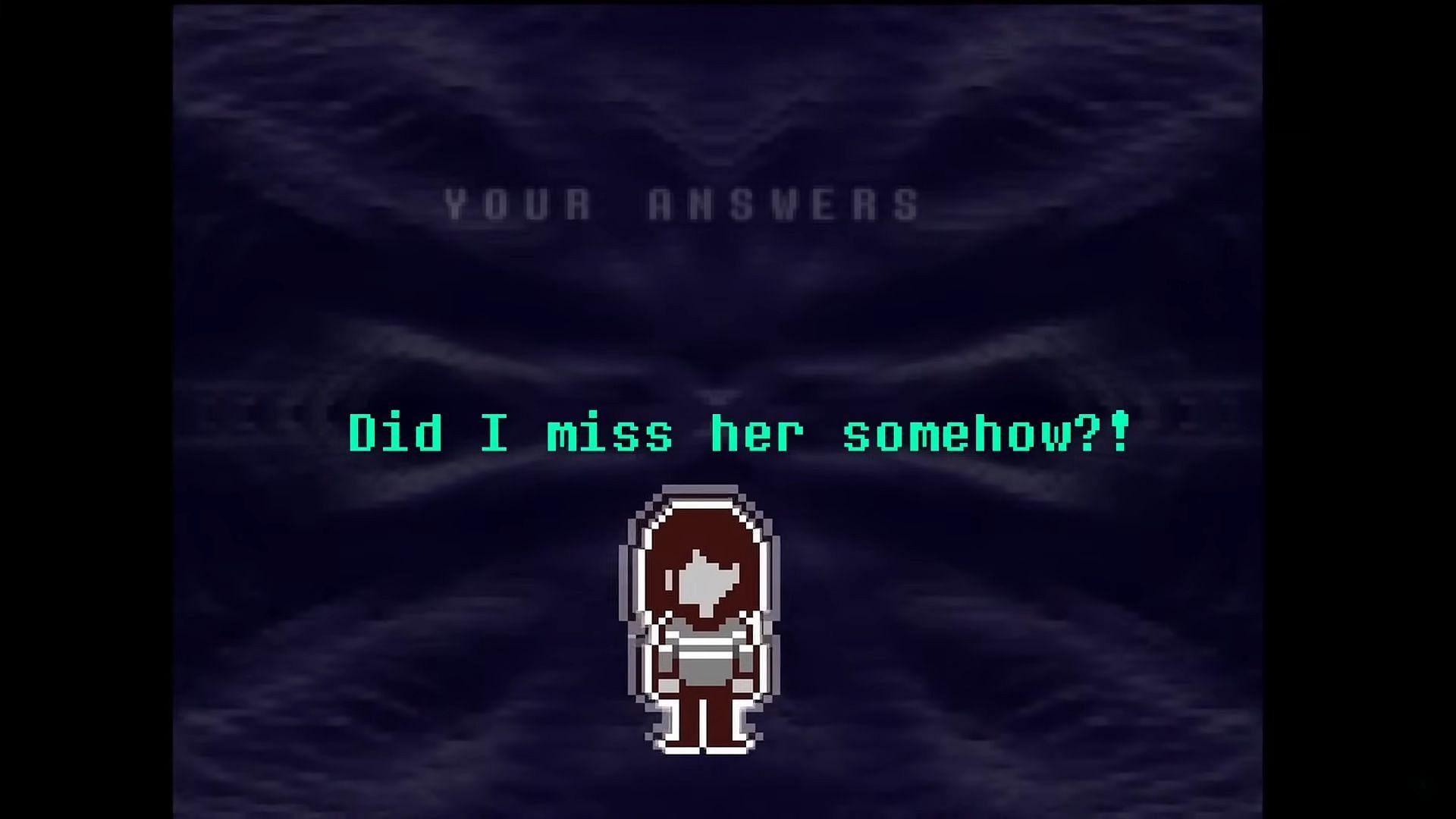 Gameplay still from Deltarune (Image via Toby Fox / YouTube@HalfBreadChaos)